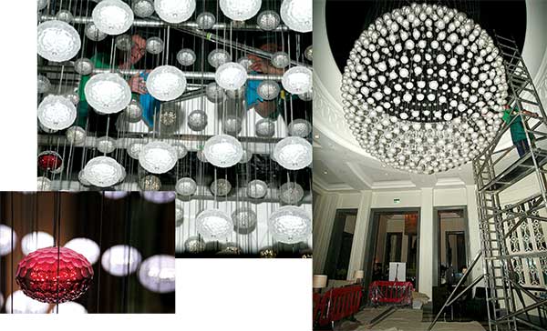 corinthia murano moon chandelier cleaning